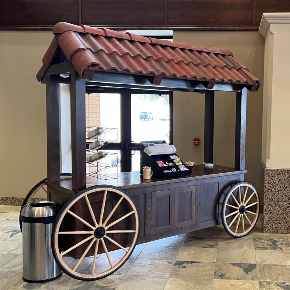 Custom Coffee Carts: The Next Big Thing at Church