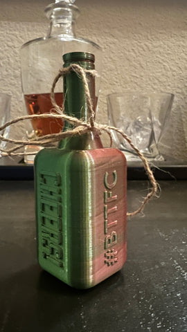 3D Printed Bourbon TikTok 2023 Ornament