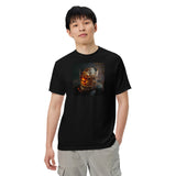 Men’s garment-dyed heavyweight t-shirt - Bourbon