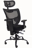 Multi-Function Mesh Chair w/Adjustable Sliding Seat Depth & Headrest