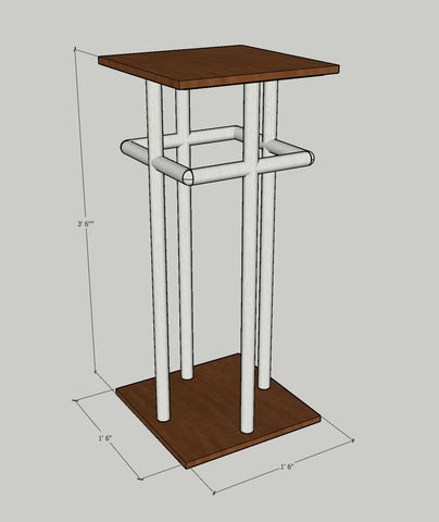 Cross Bible Stand