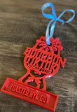 3D Printed Bourbon TikTok Ornament