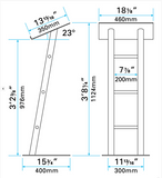 Slanted Ladder Truss Pulpit