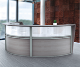 Modern Curved Reception Prefab