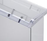 Frosted Plex Podium With Shelf