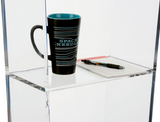Acrylic Pulpit With Shelf