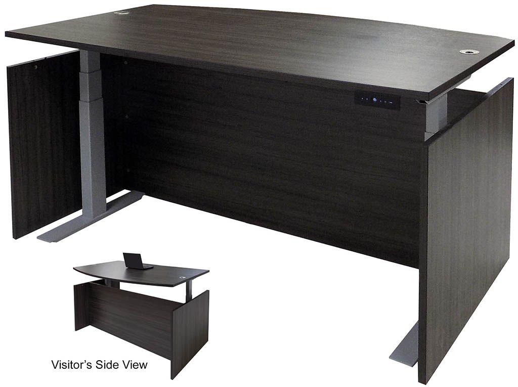 adjustable-height-bow-front-desk-in-charcoal-welcome-center-furniture