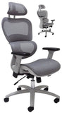 Elastic All Mesh Ergonomic Office Chair w/Headrest