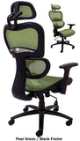 Elastic All Mesh Ergonomic Office Chair w/Headrest