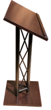 Triangle Truss Music Stand, front view