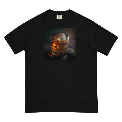 Men’s garment-dyed heavyweight t-shirt - Bourbon