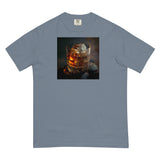 Men’s garment-dyed heavyweight t-shirt - Bourbon