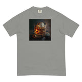 Men’s garment-dyed heavyweight t-shirt - Bourbon