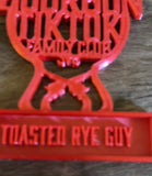 3D Printed Bourbon TikTok Ornament