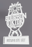 3D Printed Bourbon TikTok Ornament