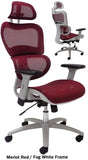 Elastic All Mesh Ergonomic Office Chair w/Headrest